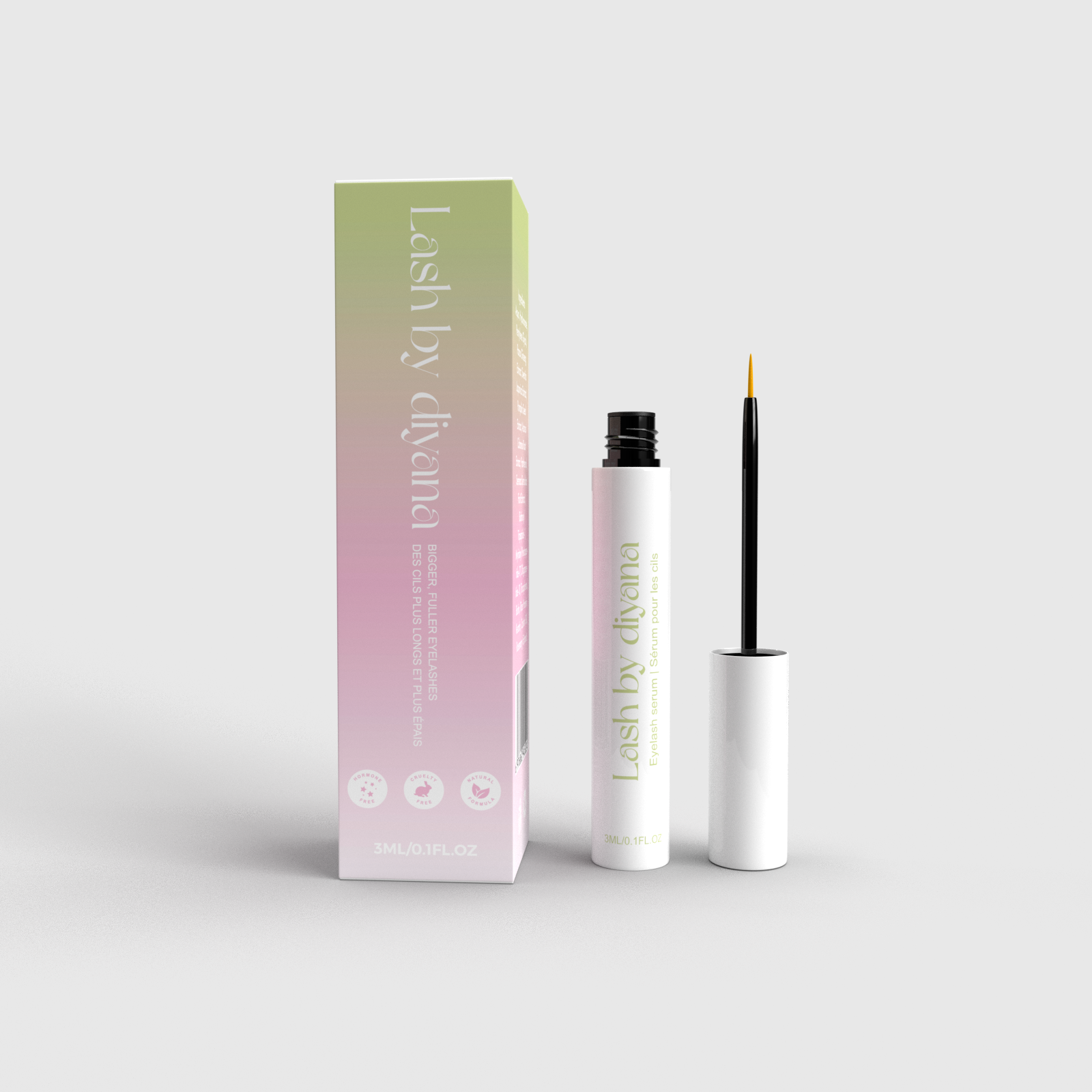 Eyelash Growth Serum - Longer, Thicker Eyelashes Naturally!